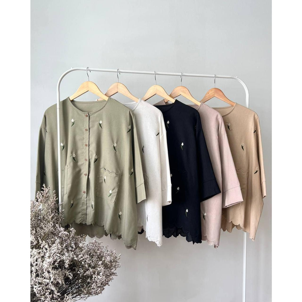 TULIP BLOUSE BY PETIKITA CASUAL