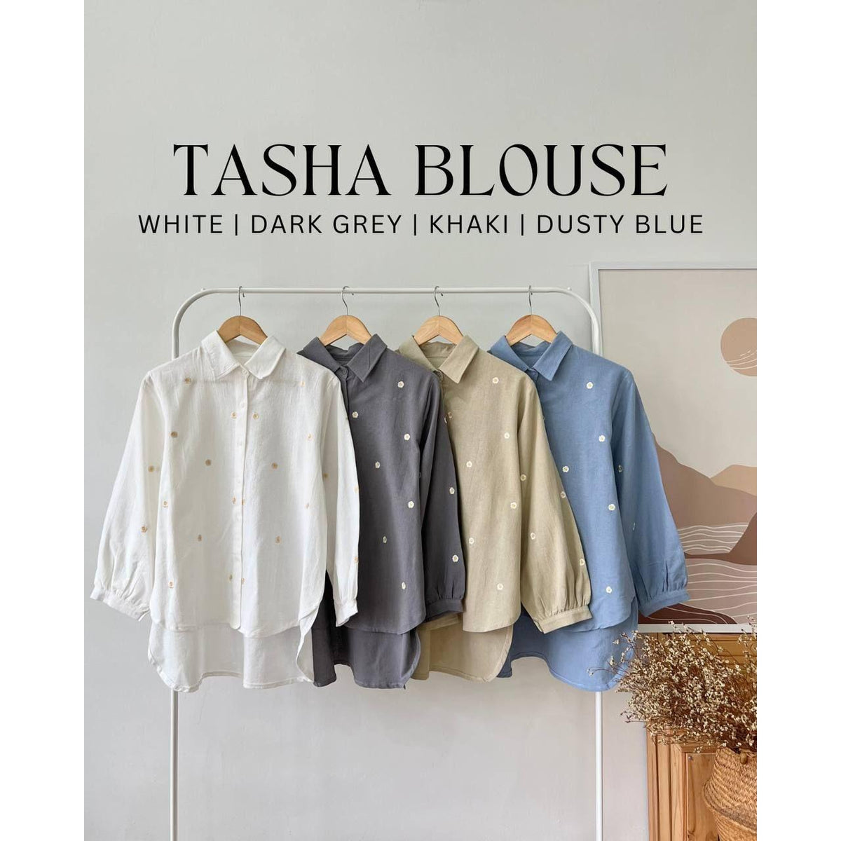 TASHA BLOUSE BY PETIKITA CASUAL