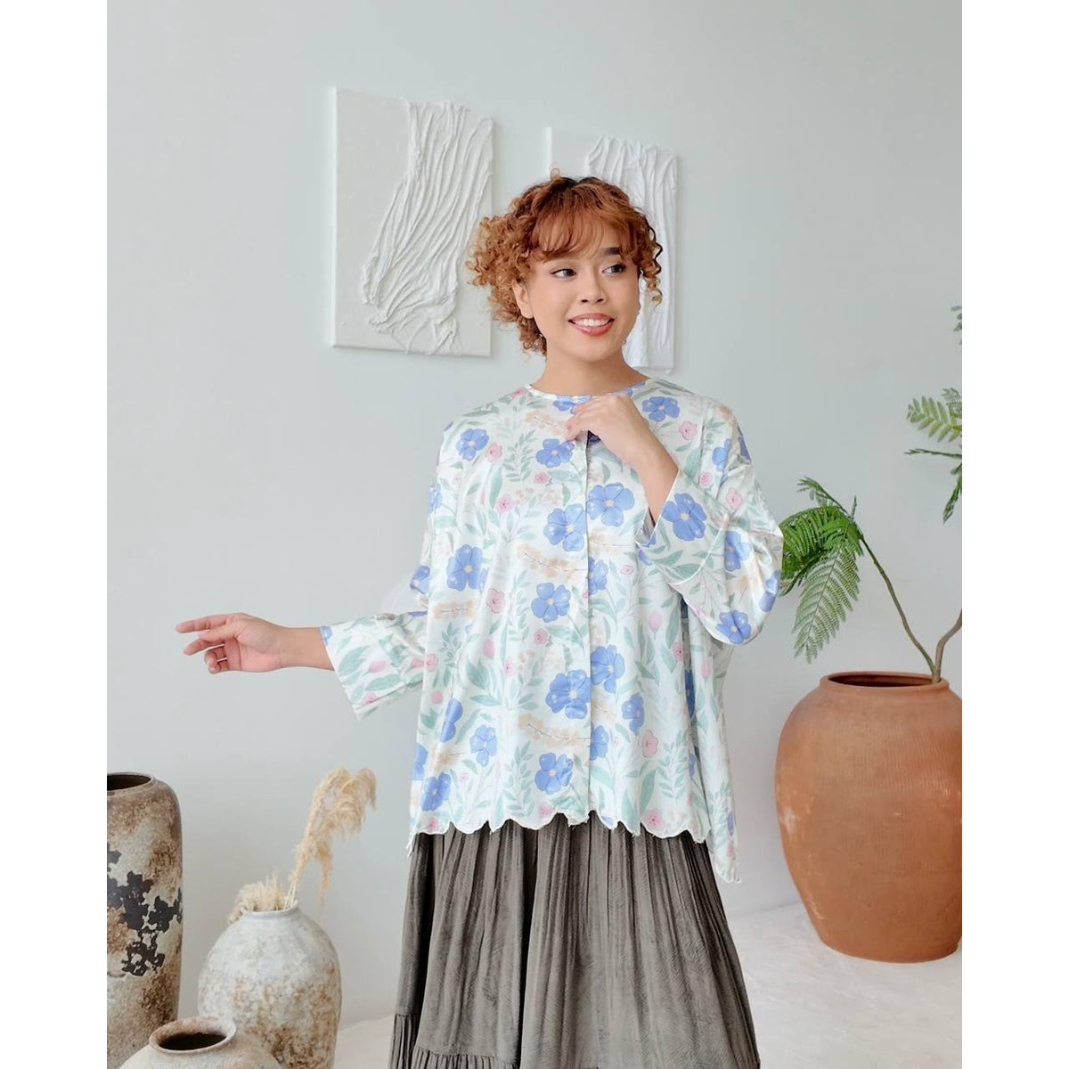 TANJUNG BLOUSE BY PETIKITA CASUAL