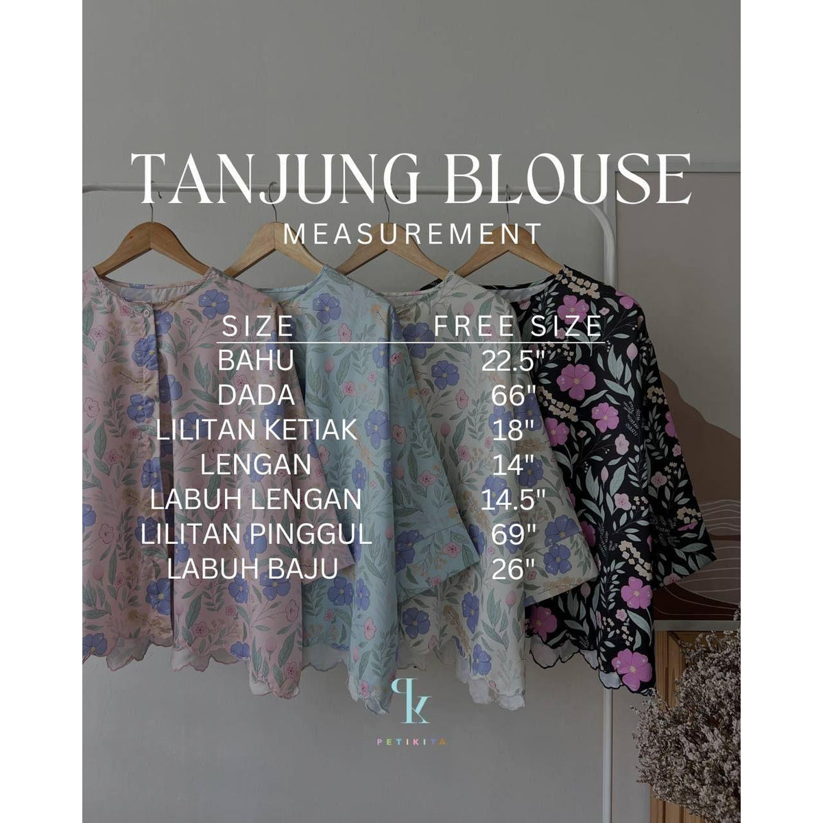 TANJUNG BLOUSE BY PETIKITA CASUAL