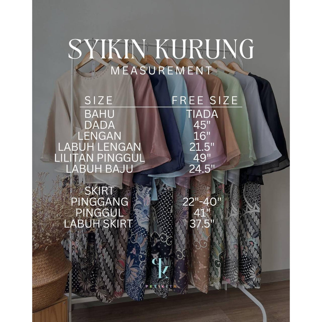 SYIKIN KURUNG BY PETIKITA RAYA 2024