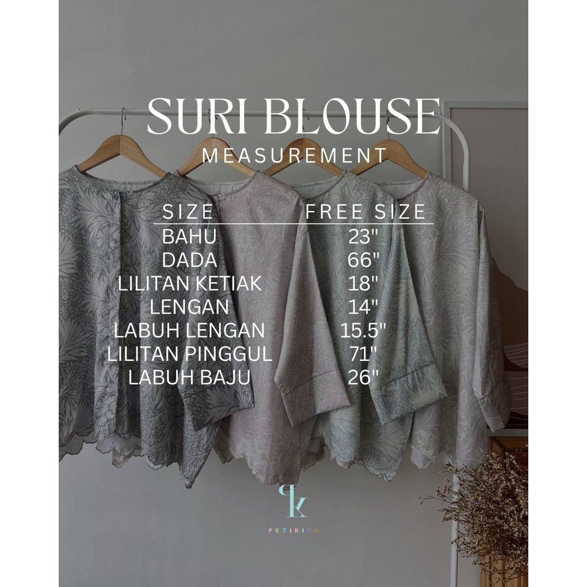 SURI BLOUSE BY PETIKITA CASUAL