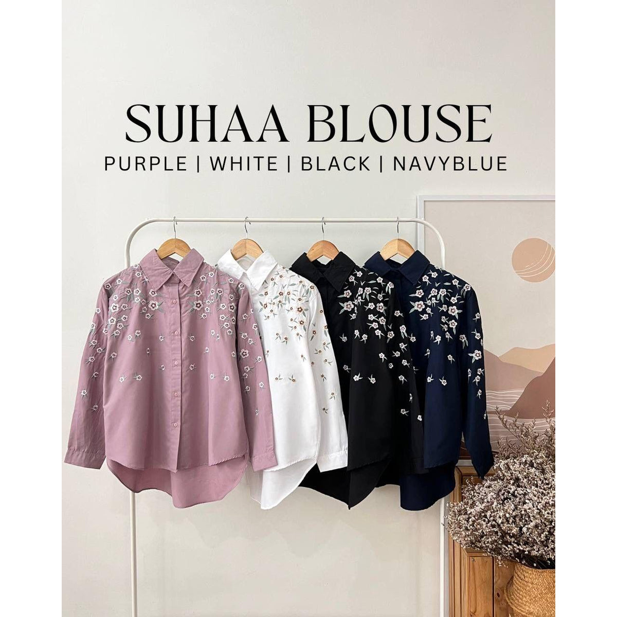 SUHAA BLOUSE BY PETIKITA CASUAL