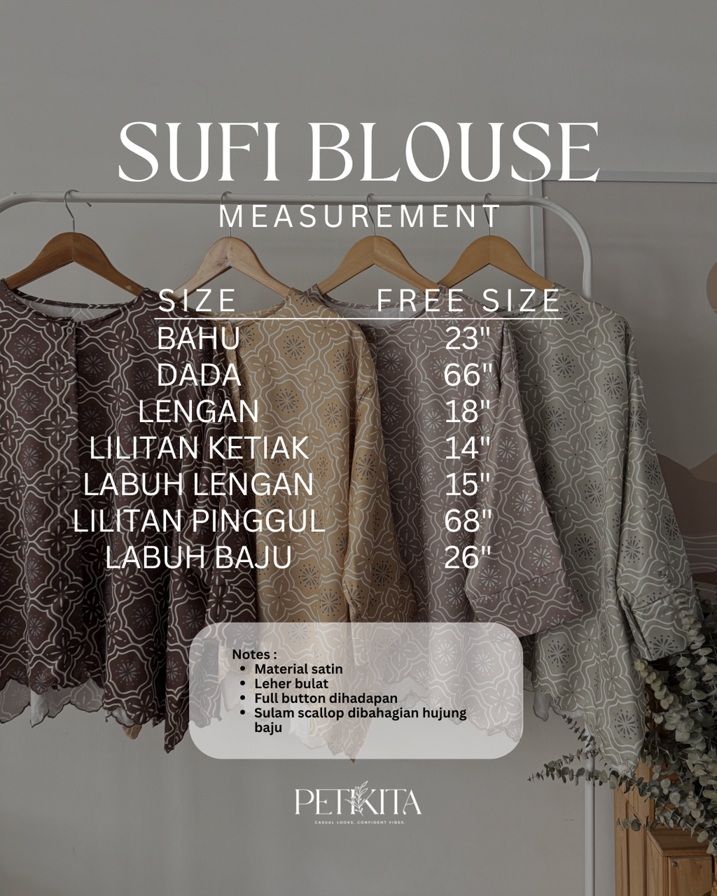 SUFI BLOUSE BY PETIKITA CASUAL