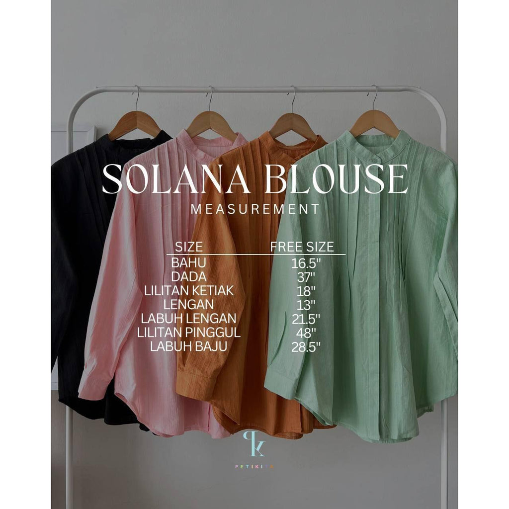 SOLANA BLOUSE BY PETIKITA