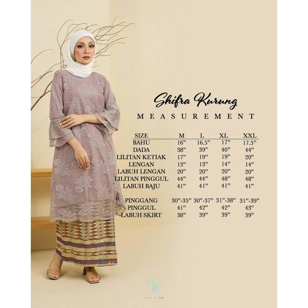 SHIFRA KURUNG BY PETIKITA RAYA 2023