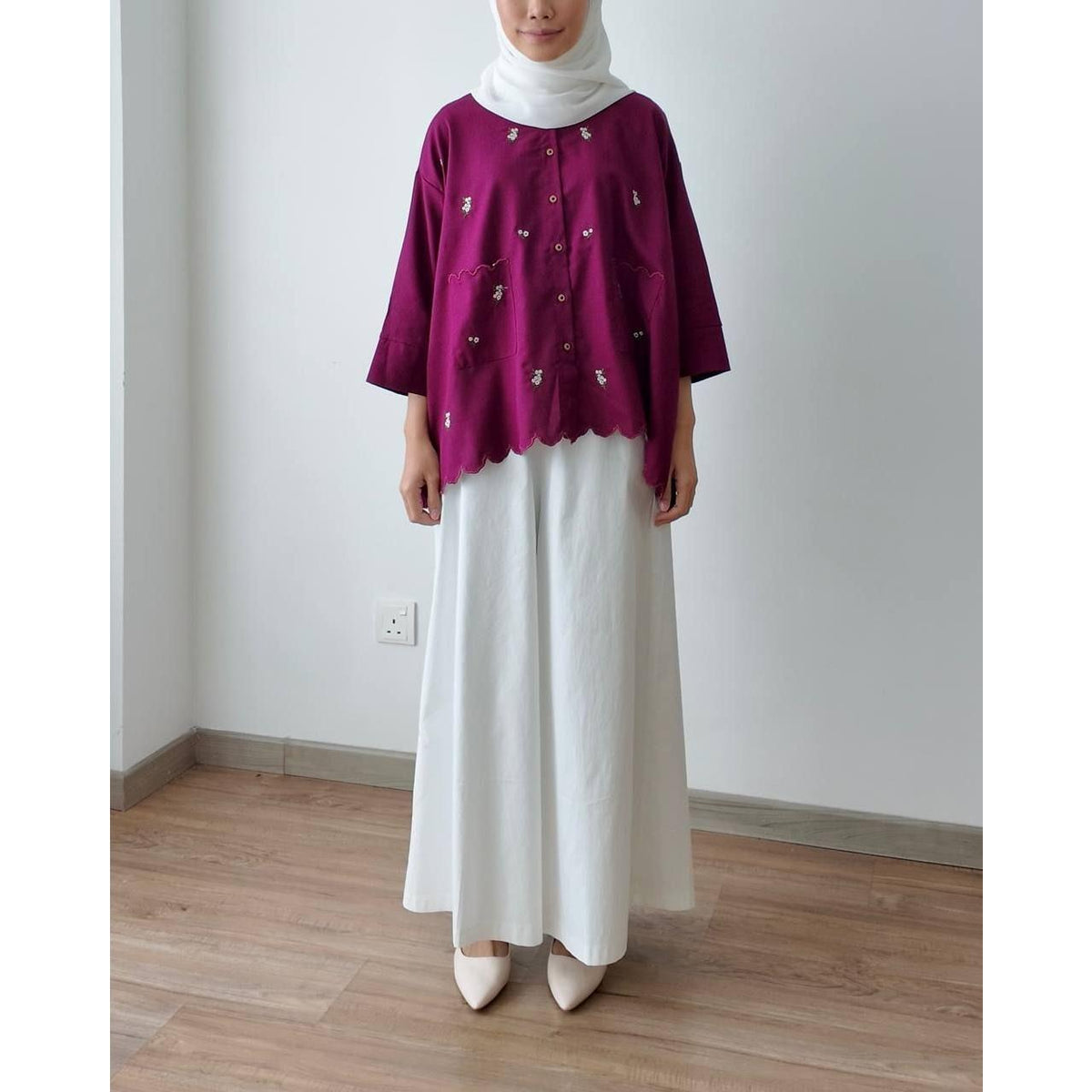 SELNA BLOUSE BY PETIKITA CASUAL