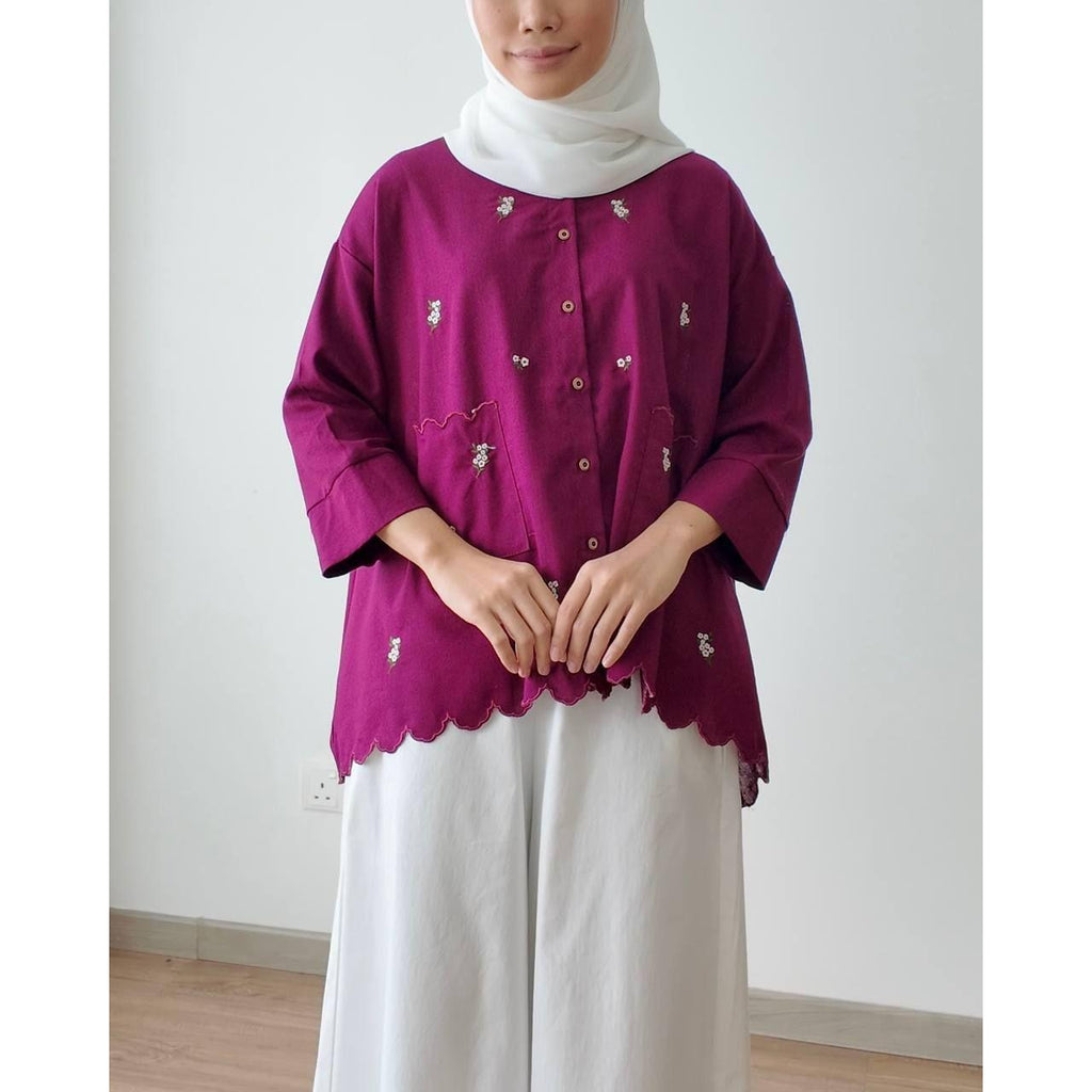 SELNA BLOUSE BY PETIKITA CASUAL