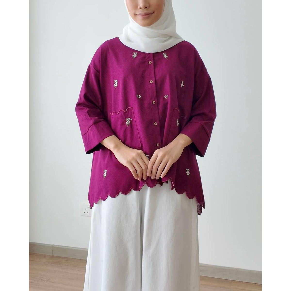 SELNA BLOUSE BY PETIKITA CASUAL