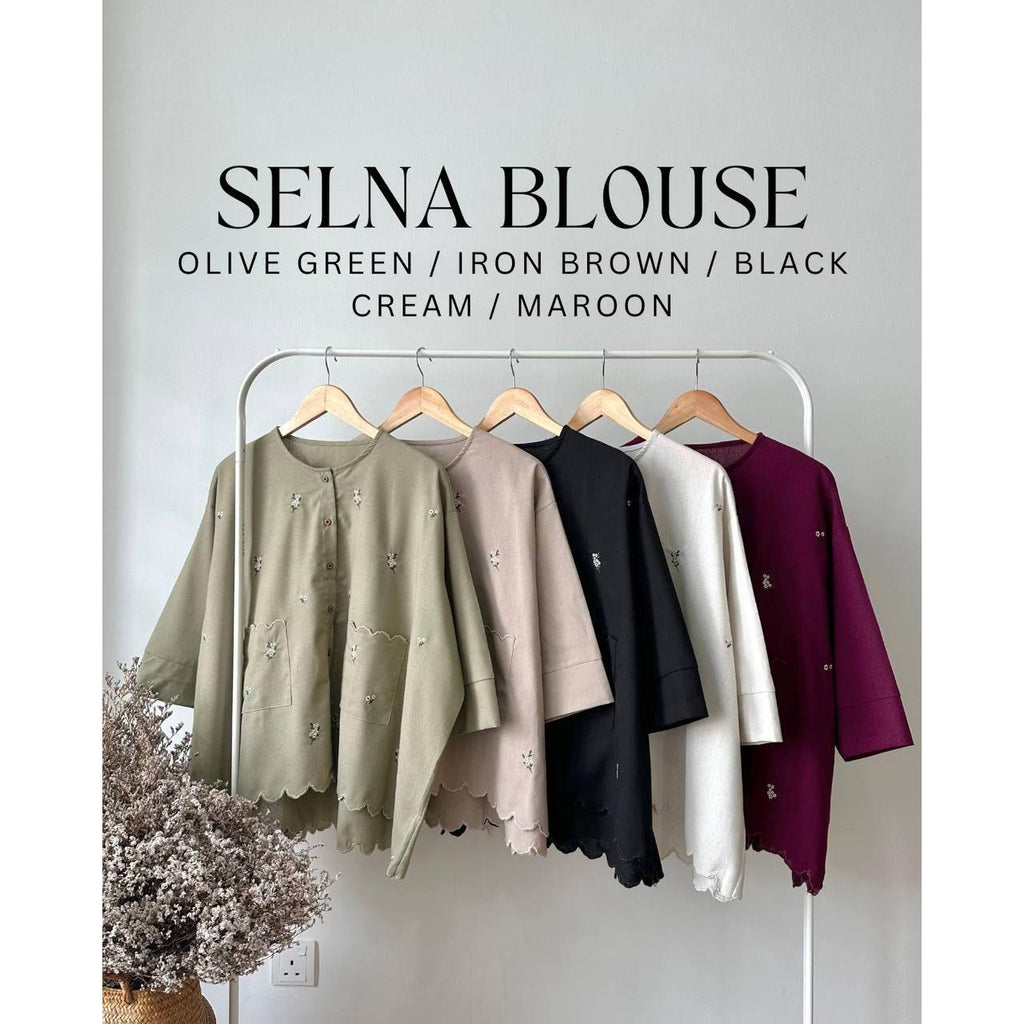 SELNA BLOUSE BY PETIKITA CASUAL