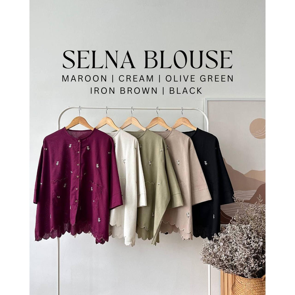 SELNA BLOUSE BY PETIKITA CASUAL