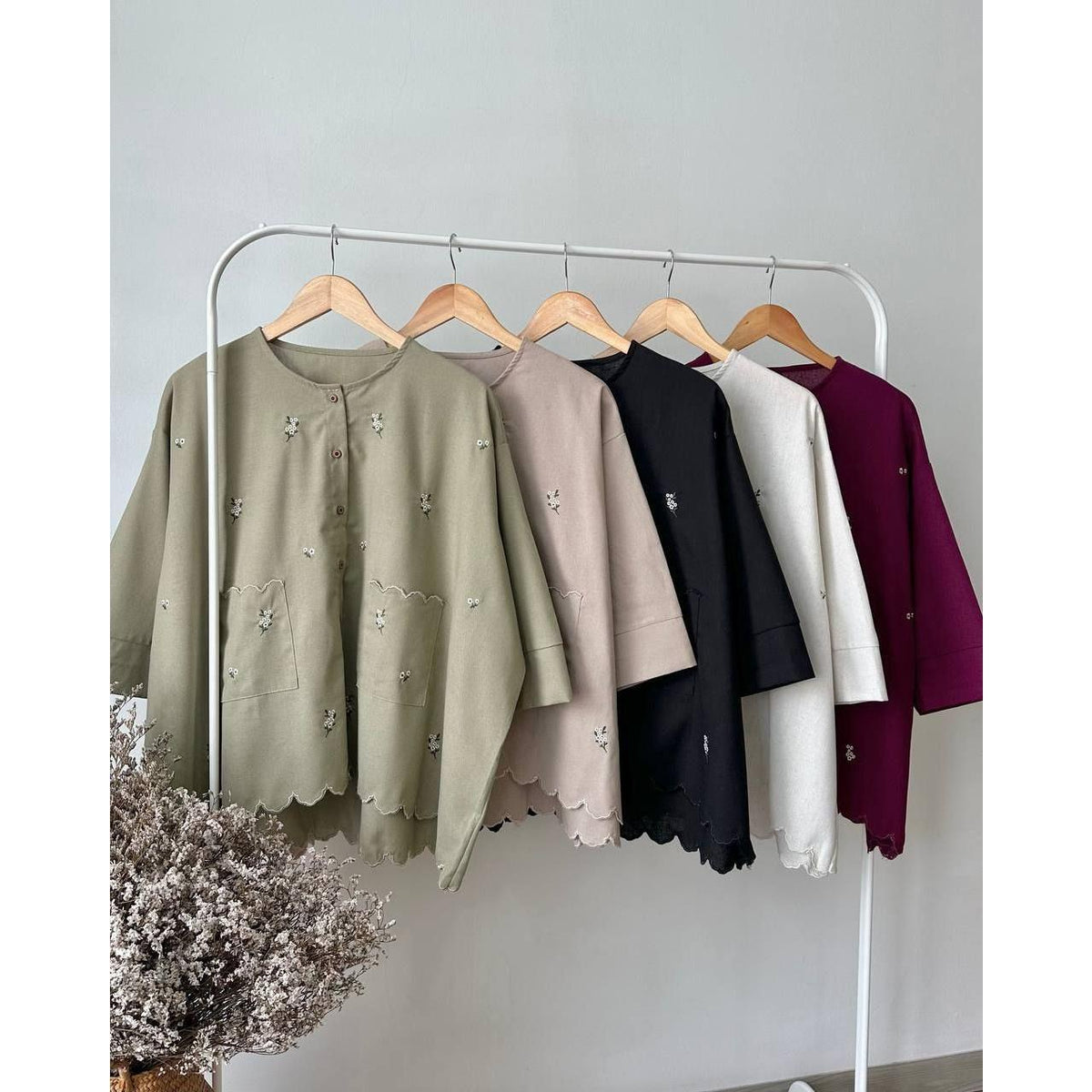 SELNA BLOUSE BY PETIKITA CASUAL