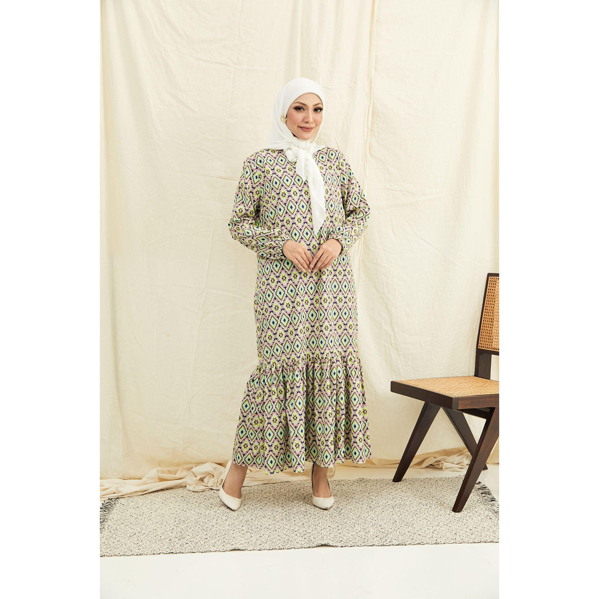 SATINA DRESS BY PETIKITA CASUAL
