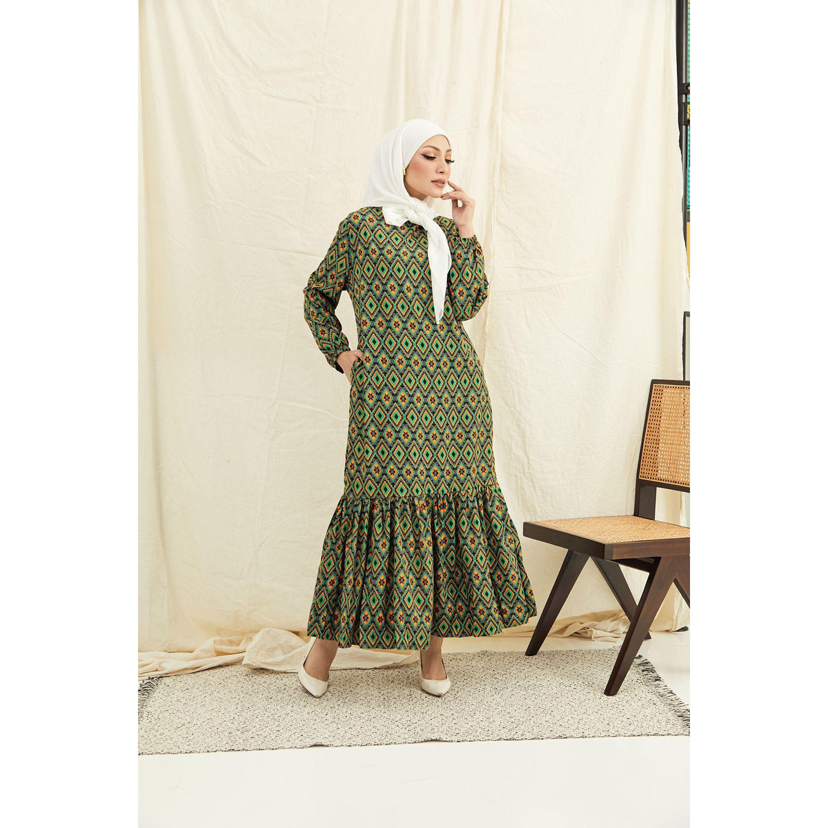 SATINA DRESS BY PETIKITA CASUAL