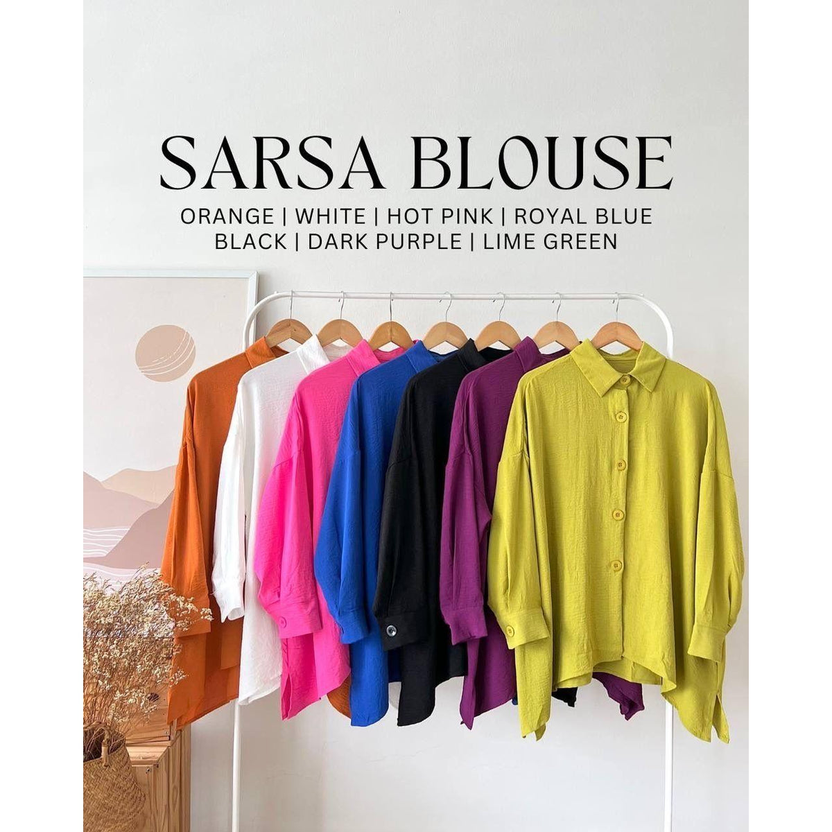SARSA BLOUSE BY PETIKITA CASUAL
