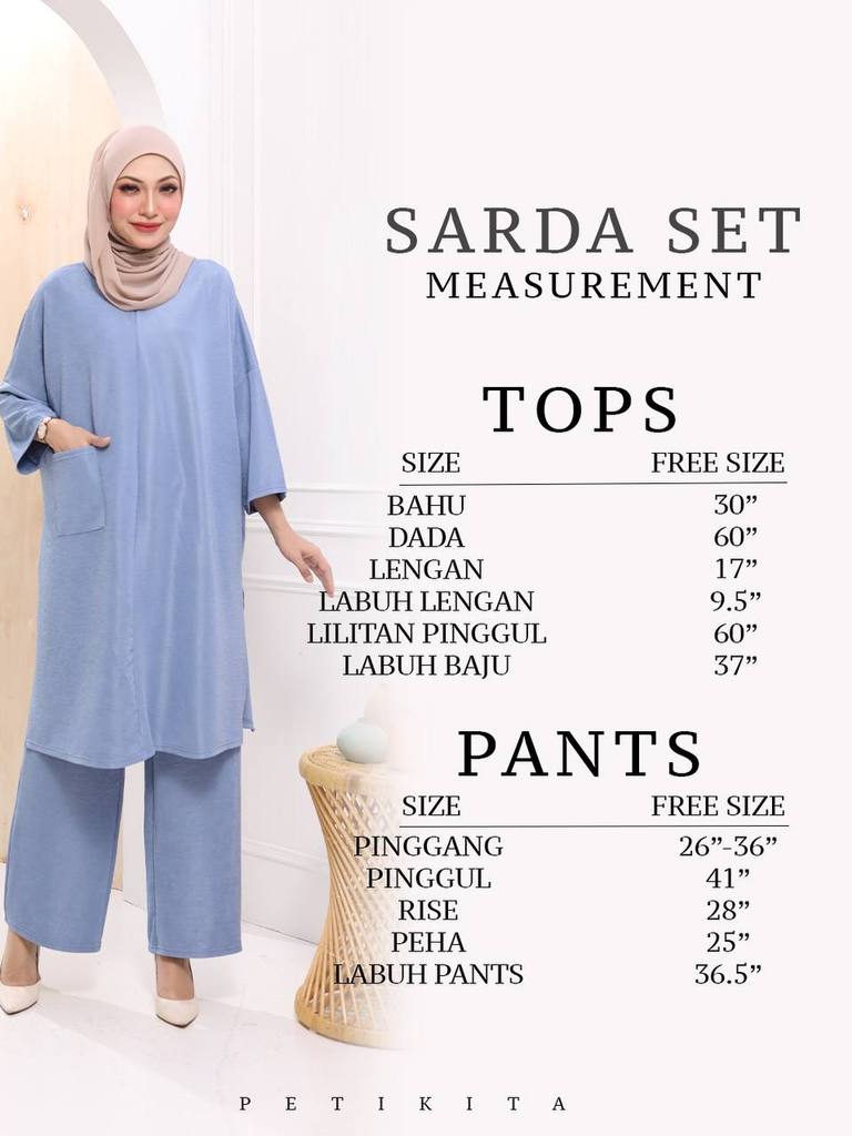 SARDA SET BY PETIKITA CASUAL