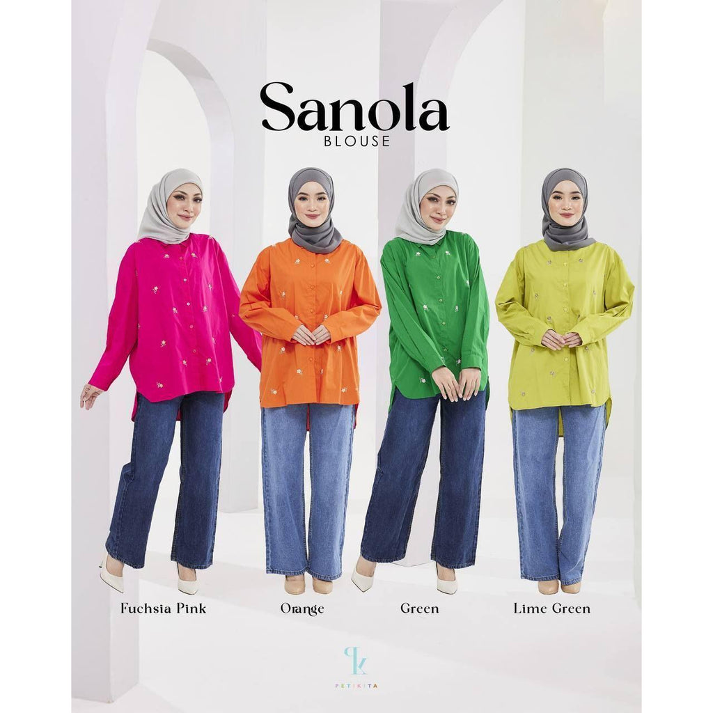 SANOLA BLOUSE BY PETIKITA CASUAL