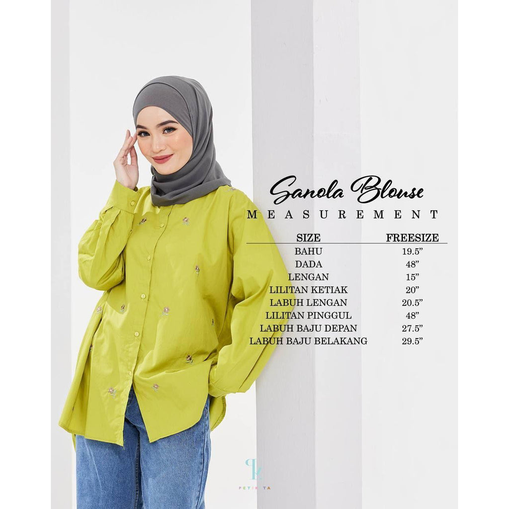 SANOLA BLOUSE BY PETIKITA CASUAL