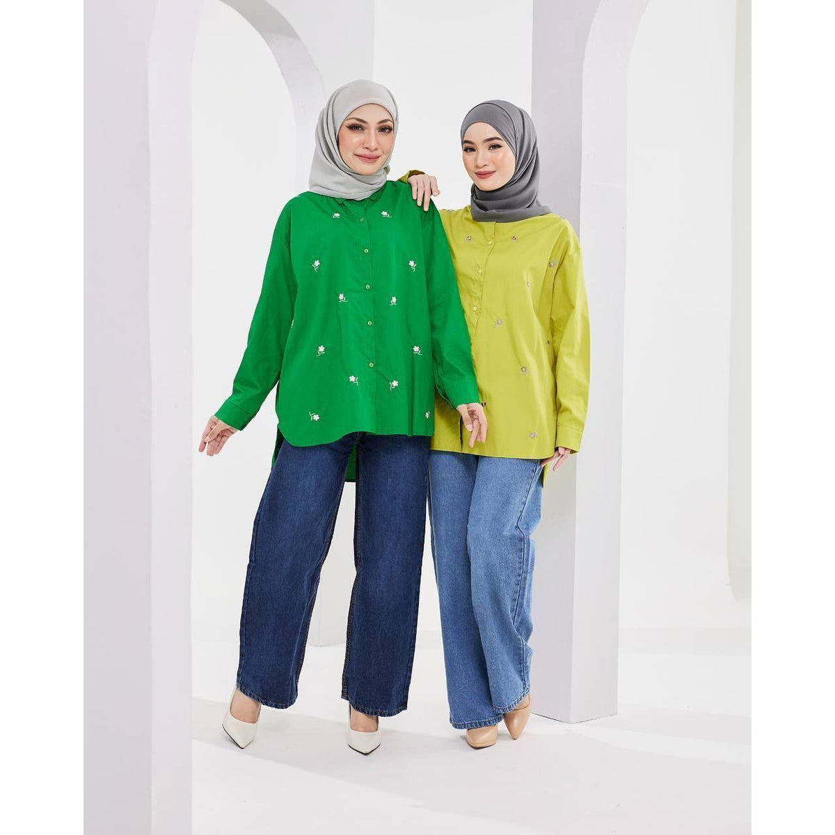 SANOLA BLOUSE BY PETIKITA CASUAL