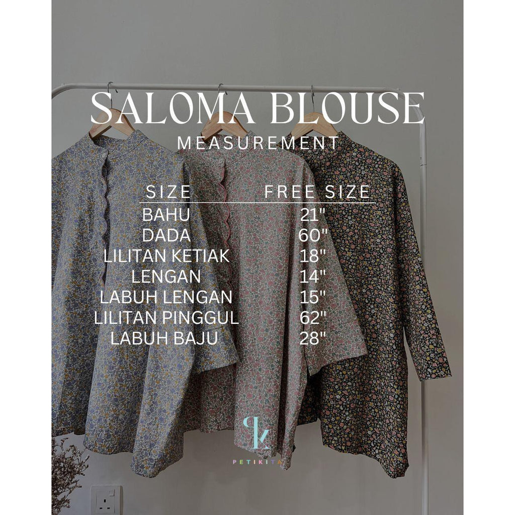 SALOMA BLOUSE BY PETIKITA CASUAL