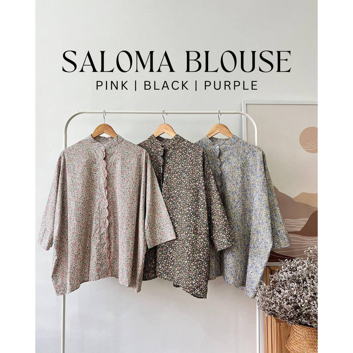 SALOMA BLOUSE BY PETIKITA CASUAL