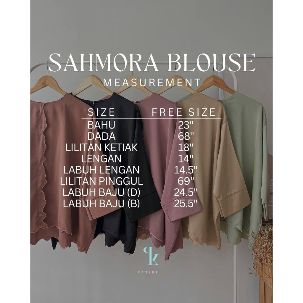 SAHMORA BLOUSE BY PETIKITA