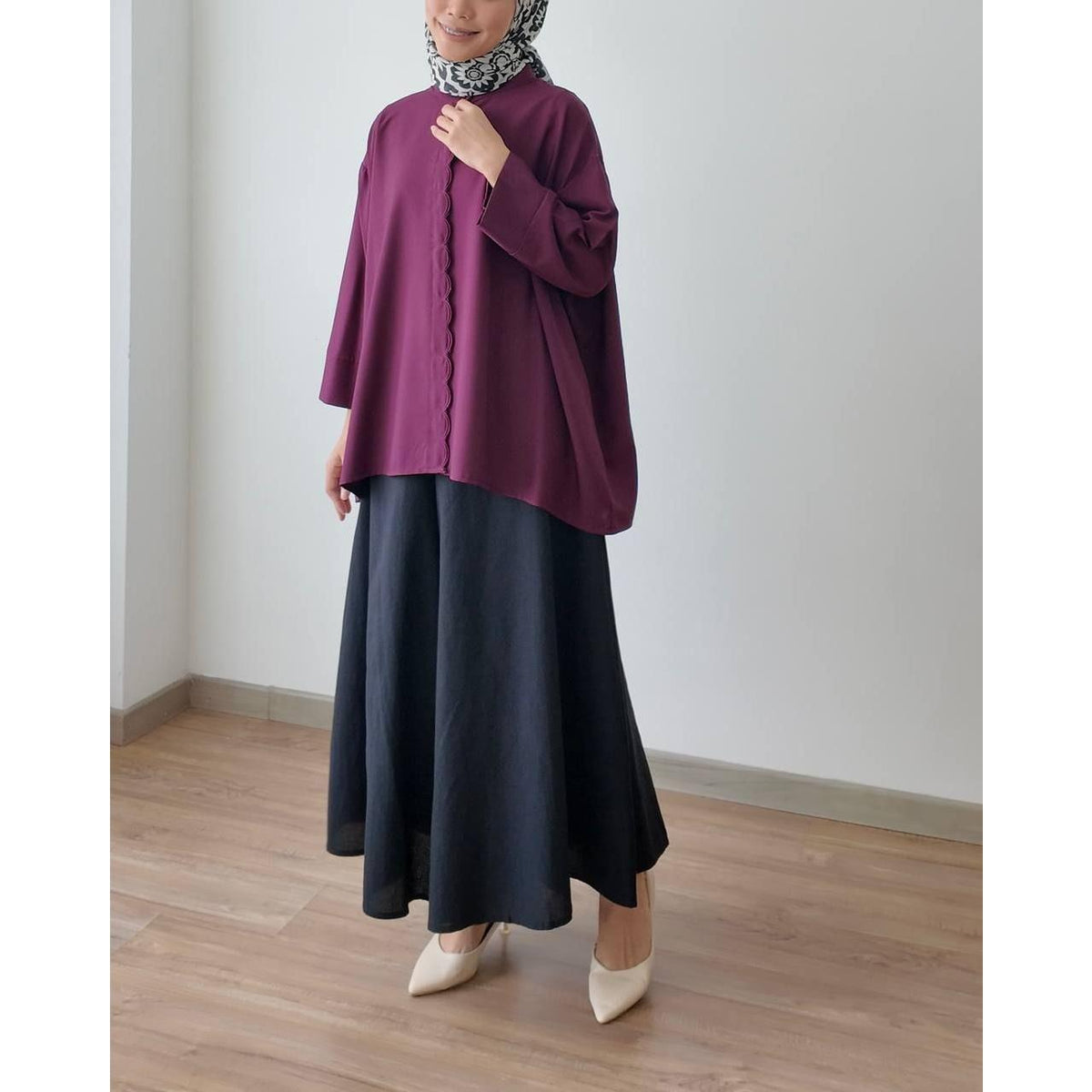 SAFIYA BLOUSE BY PETIKITA CASUAL