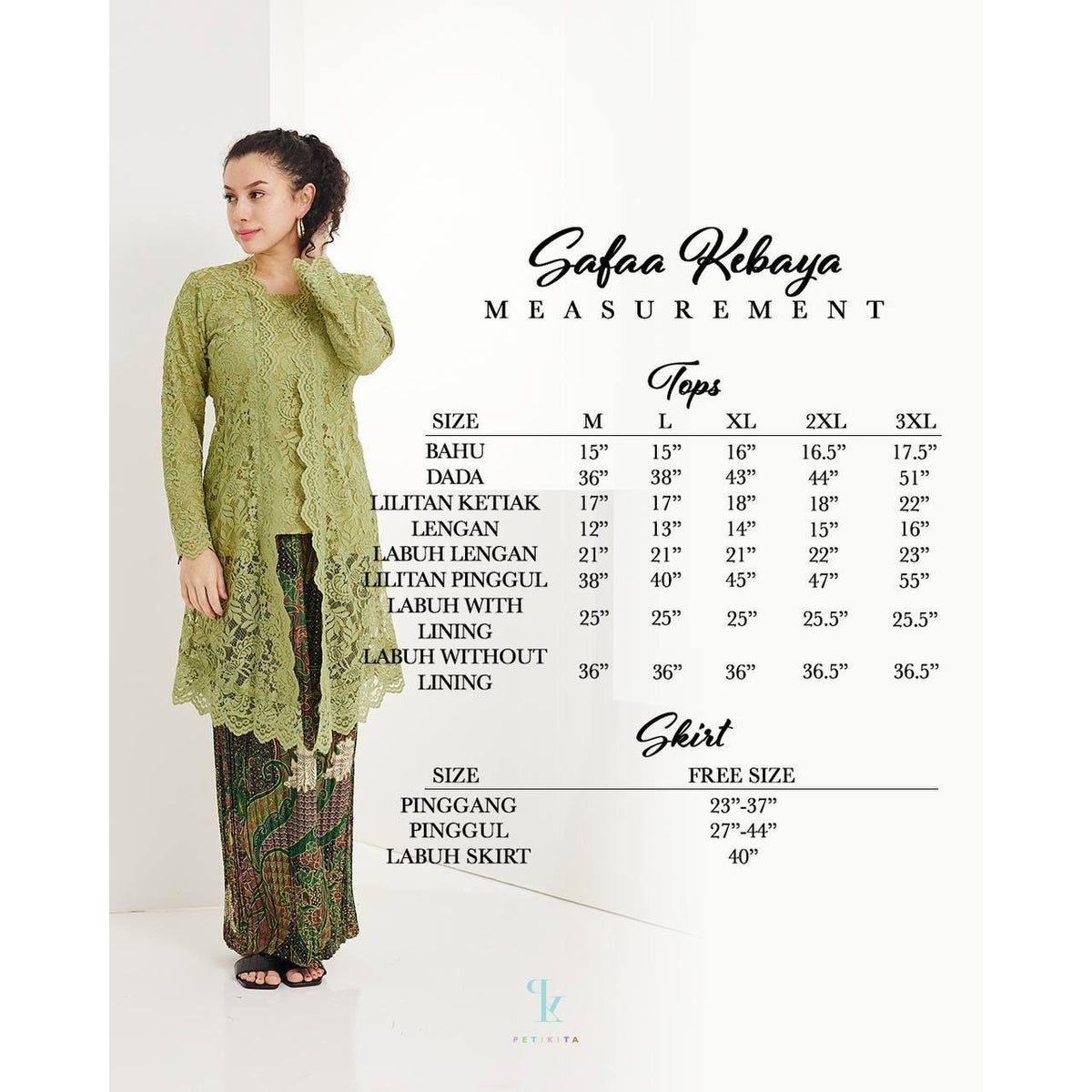 SAFAA KEBAYA BY PETIKITA RAYA 2023