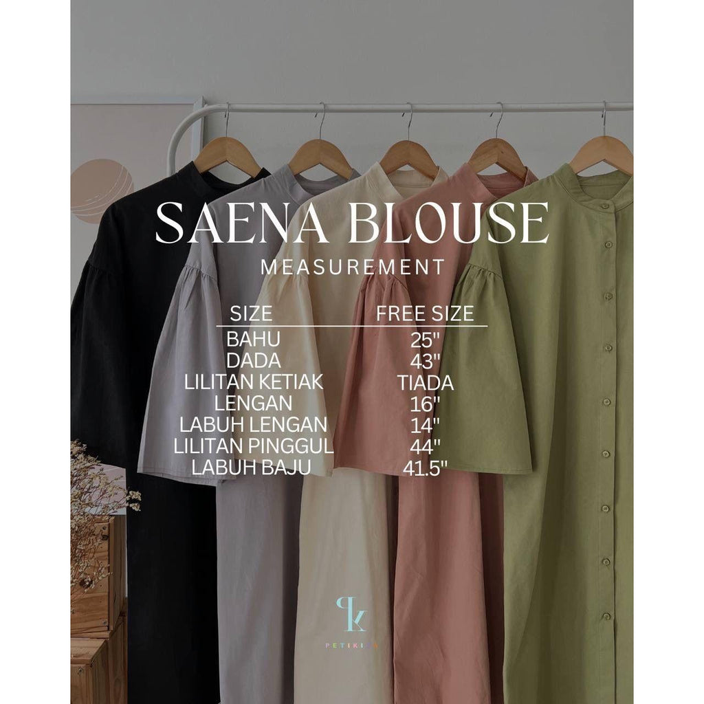 SAENA BLOUSE BY PETIKITA CASUAL