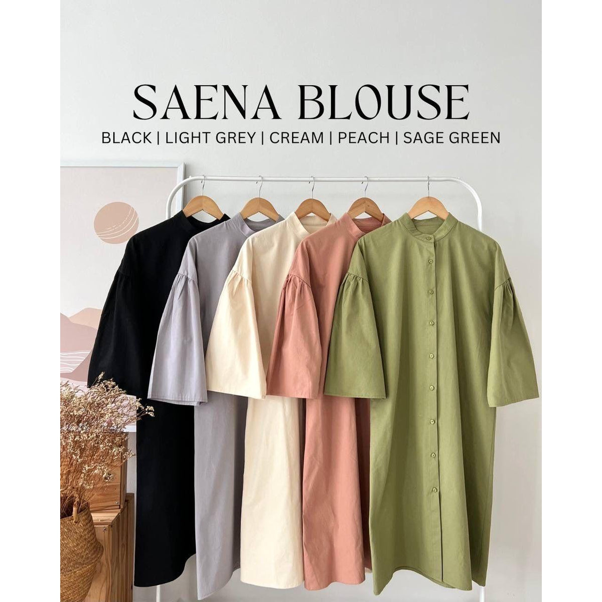 SAENA BLOUSE BY PETIKITA CASUAL