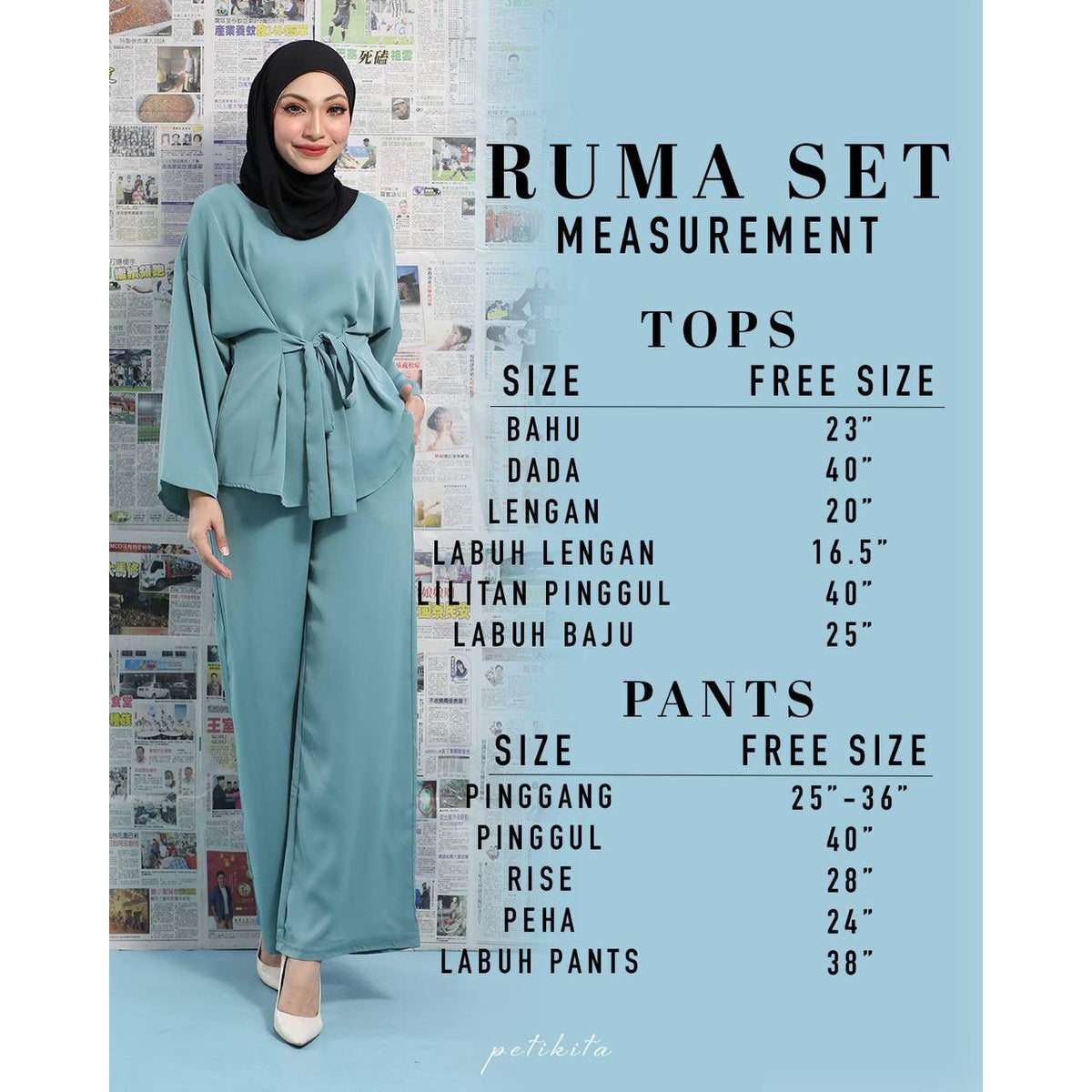 RUMA SET BY PETIKITA CASUAL