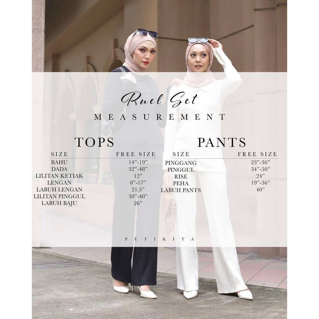 RUEL SET BY PETIKITA CASUAL