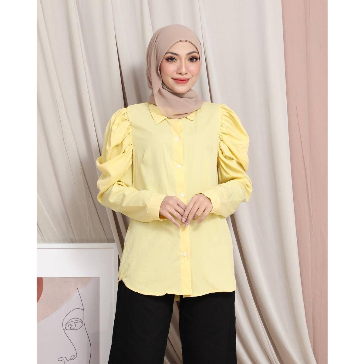 ROSLIN BLOUSE BY PETIKITA CASUAL