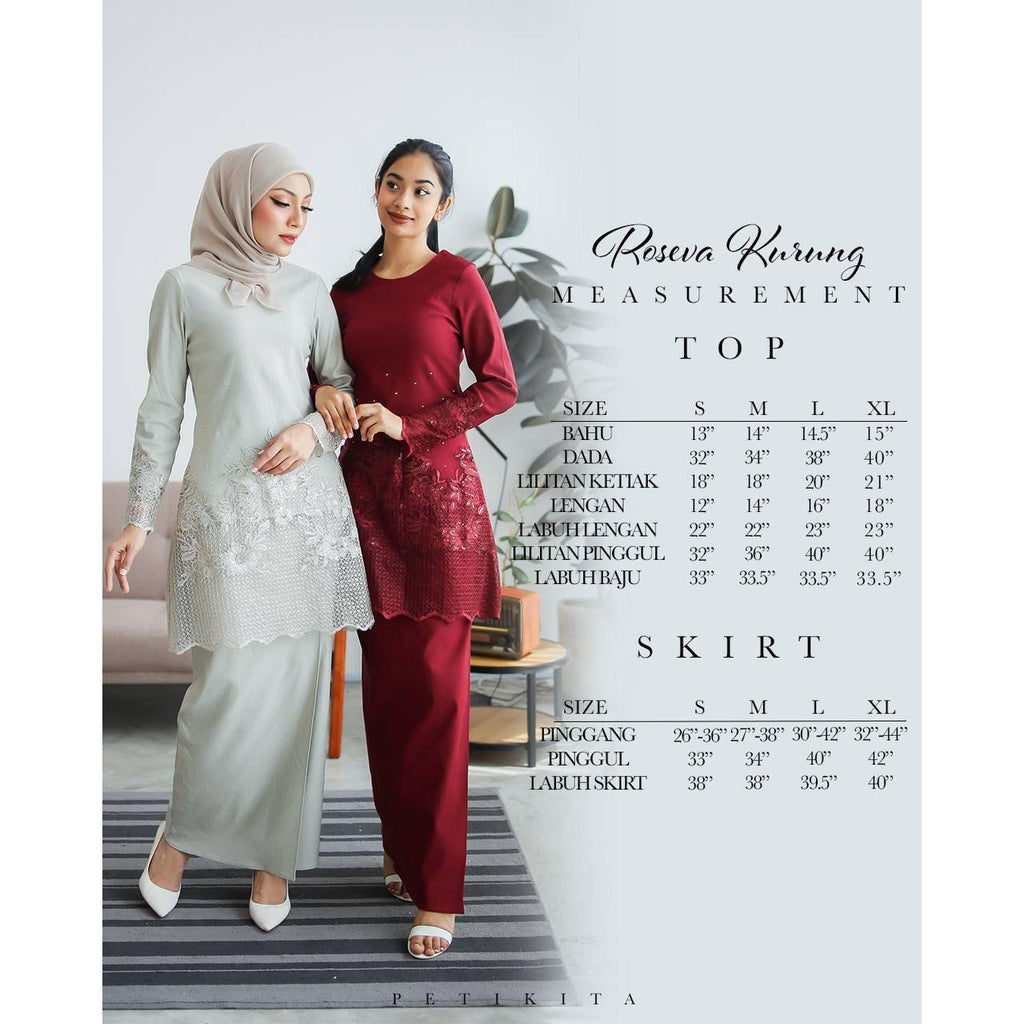 ROSEVA KURUNG BY PETIKITA