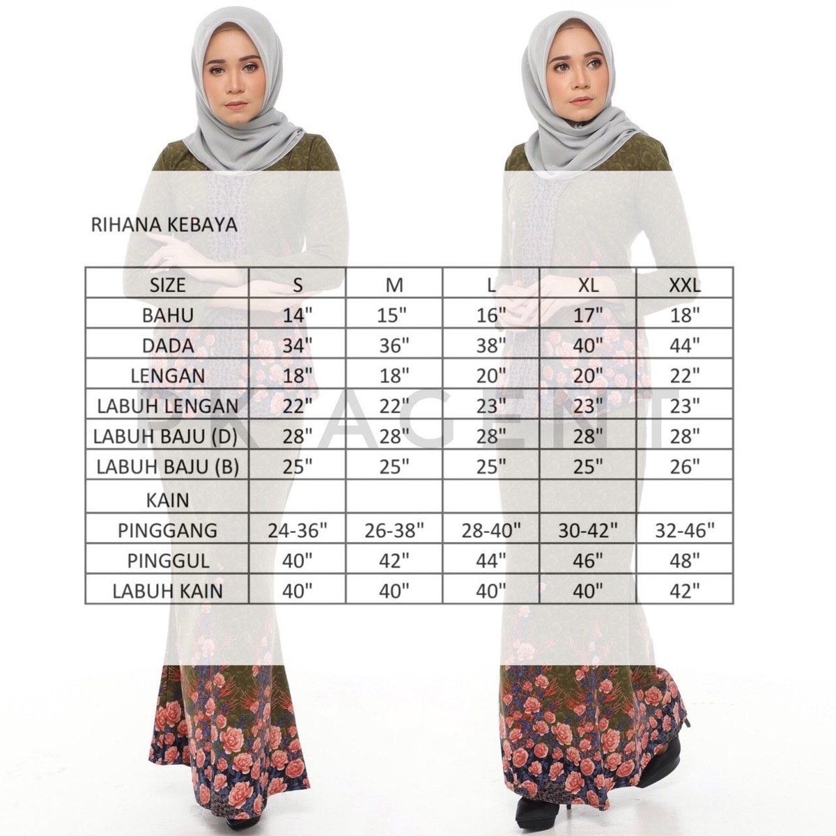 RIHANA KEBAYA BY PETIKITA RAYA