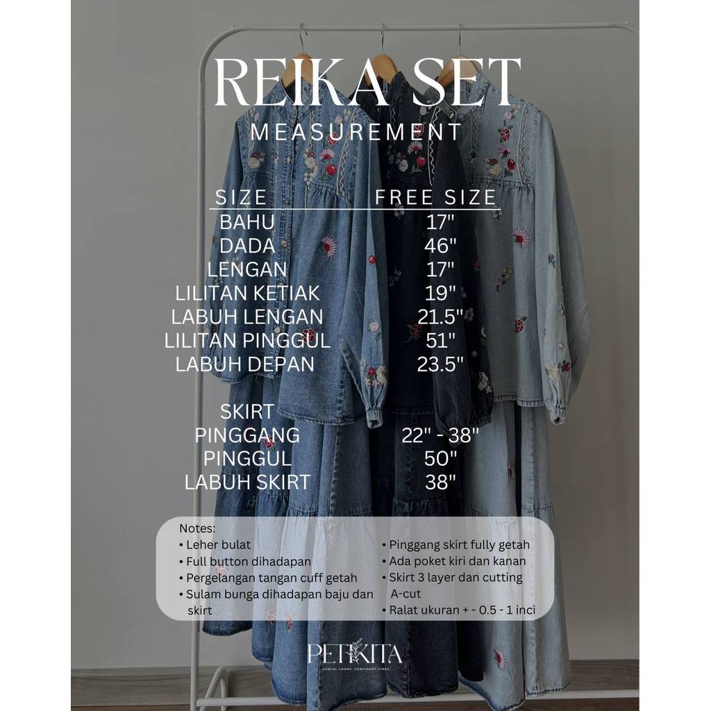 REIKA SET PETIKITA KASUAL