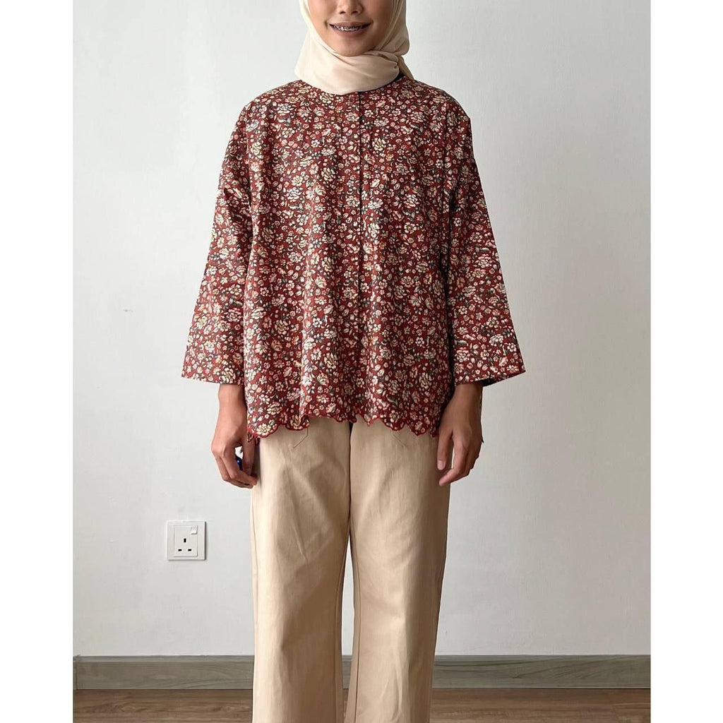REEN BLOUSE BY PETIKITA CASUAL