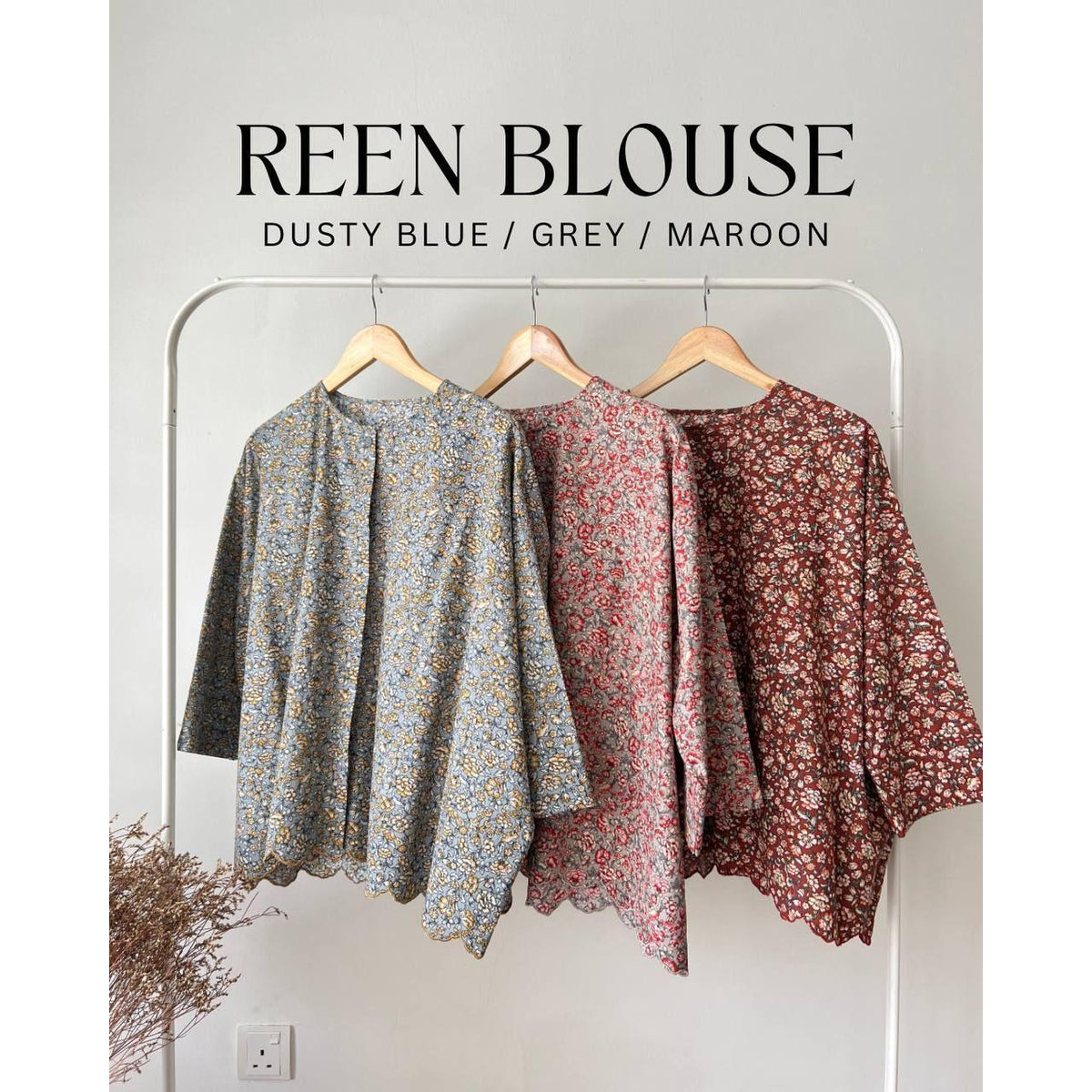 REEN BLOUSE BY PETIKITA CASUAL
