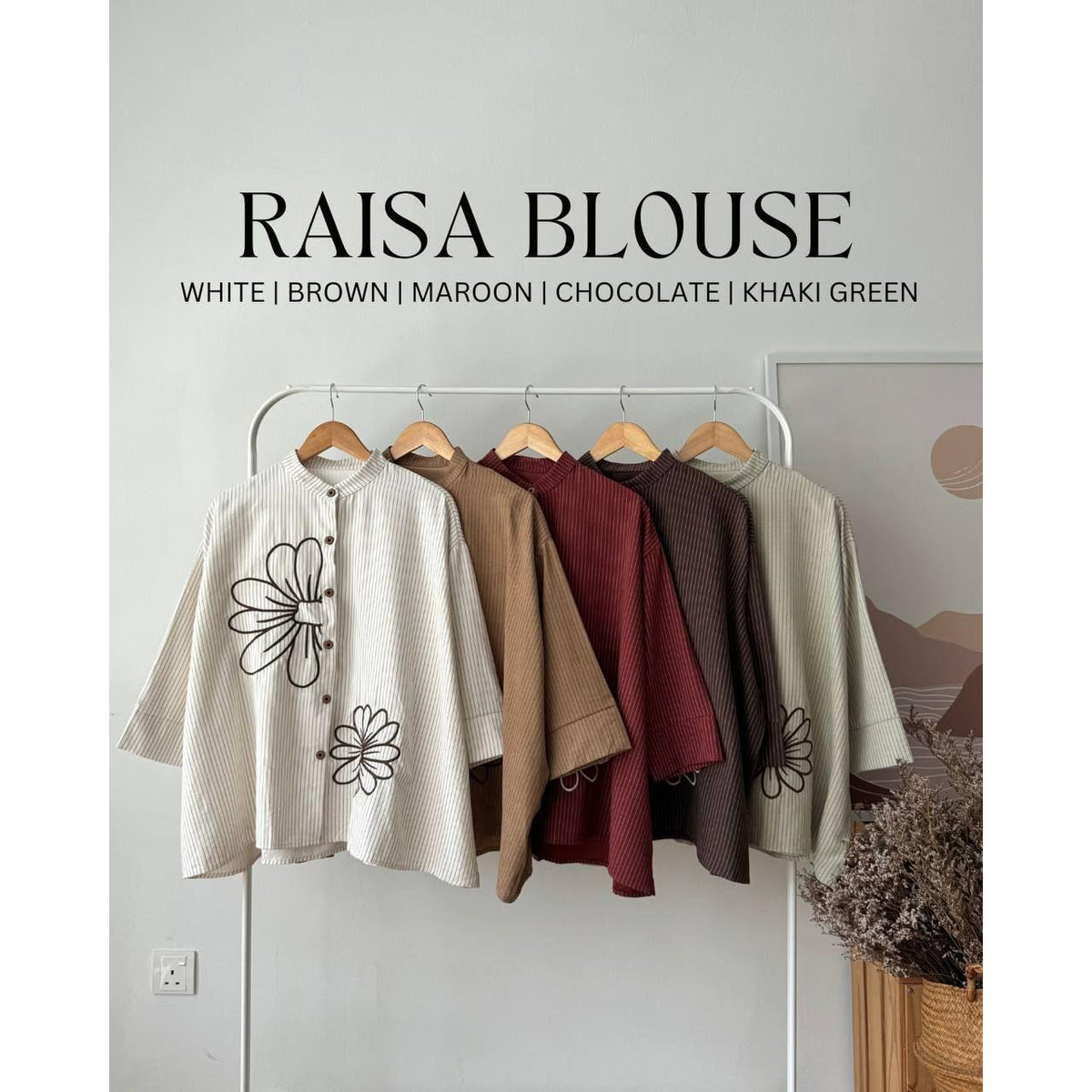 RAISA BLOUSE BY PETIKITA CASUAL