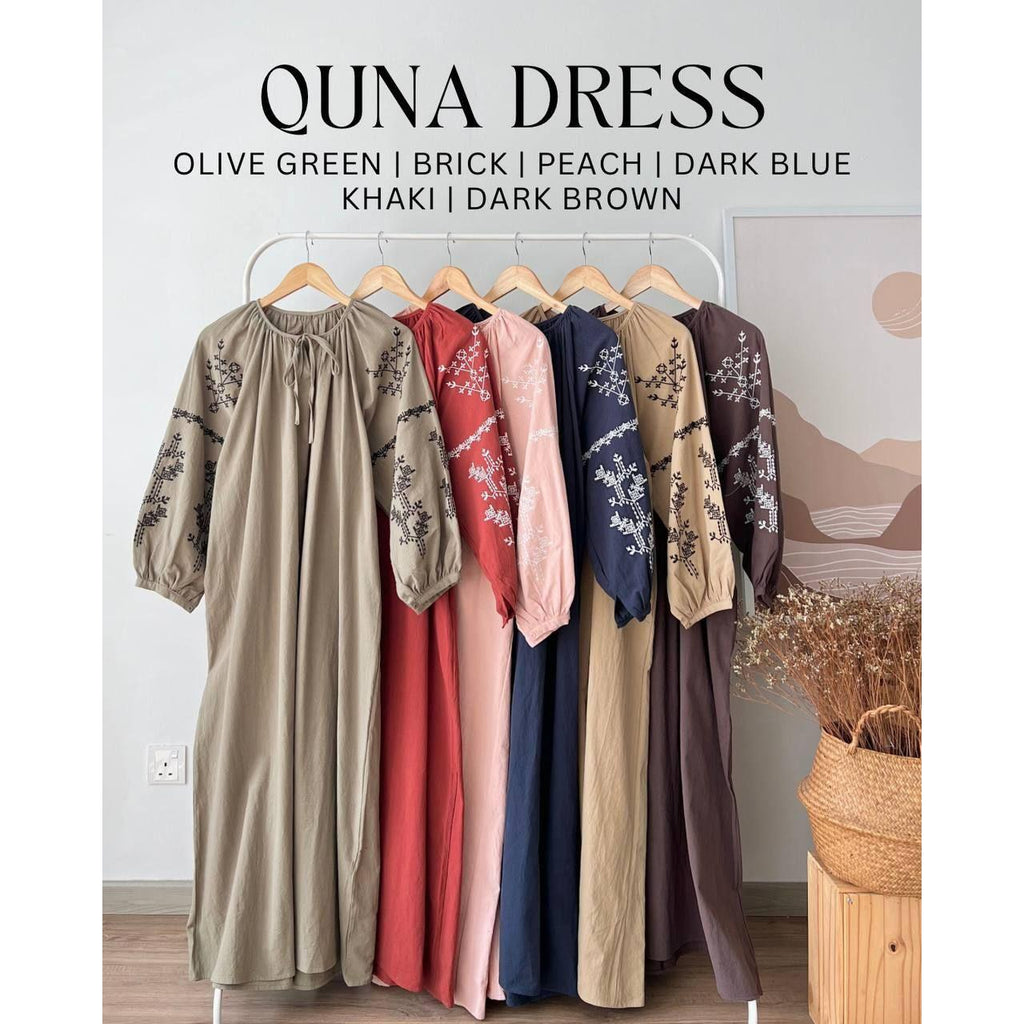 QUNA DRESS BY PETIKITA CASUAL
