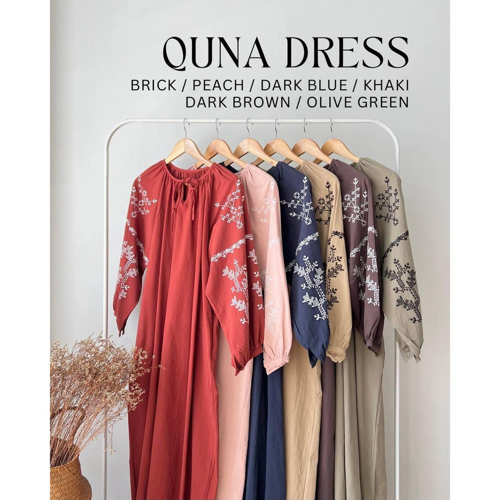 QUNA DRESS BY PETIKITA CASUAL