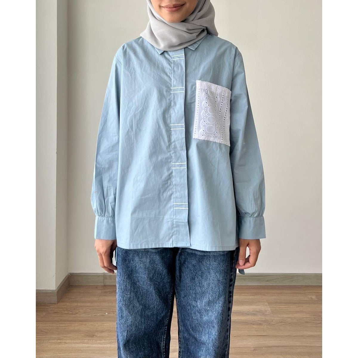 QUMA BLOUSE BY PETIKITA CASUAL
