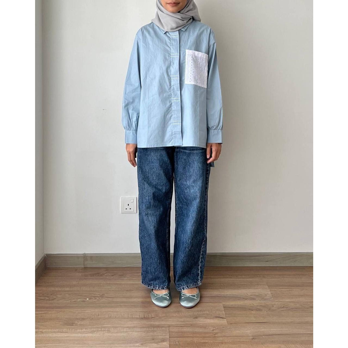 QUMA BLOUSE BY PETIKITA CASUAL
