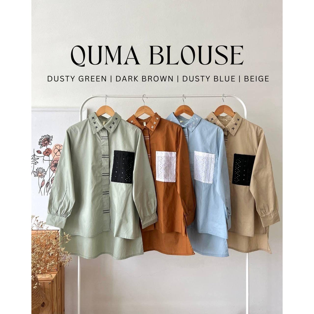 QUMA BLOUSE BY PETIKITA CASUAL