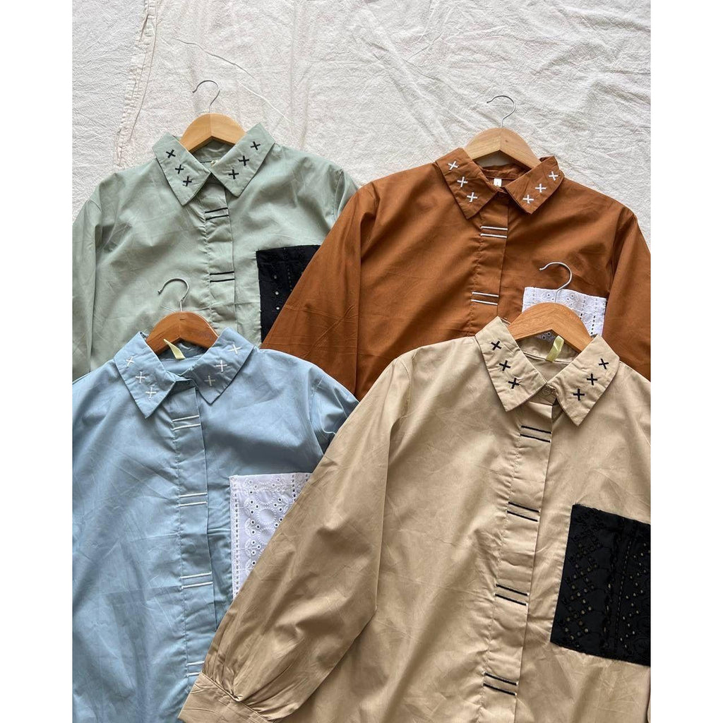 QUMA BLOUSE BY PETIKITA CASUAL