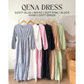 QENA DRESS BY PETIKITA CASUAL