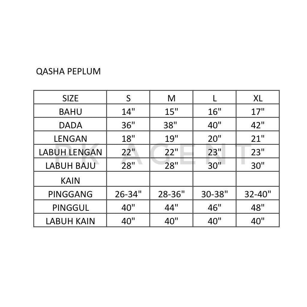 QASHA PEPLUM BY PETIKITA RAYA