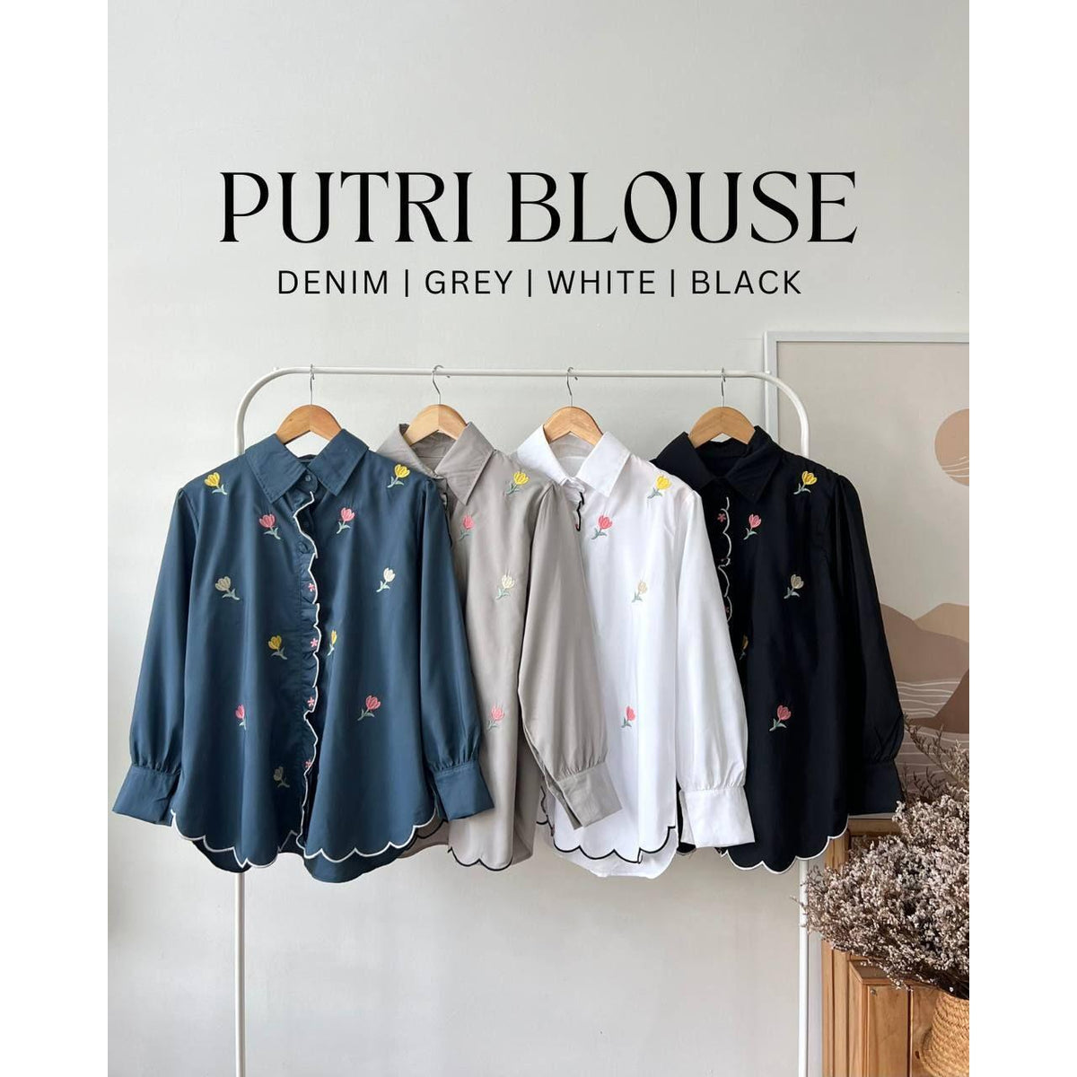 PUTRI BLOUSE BY PETIKITA CASUAL