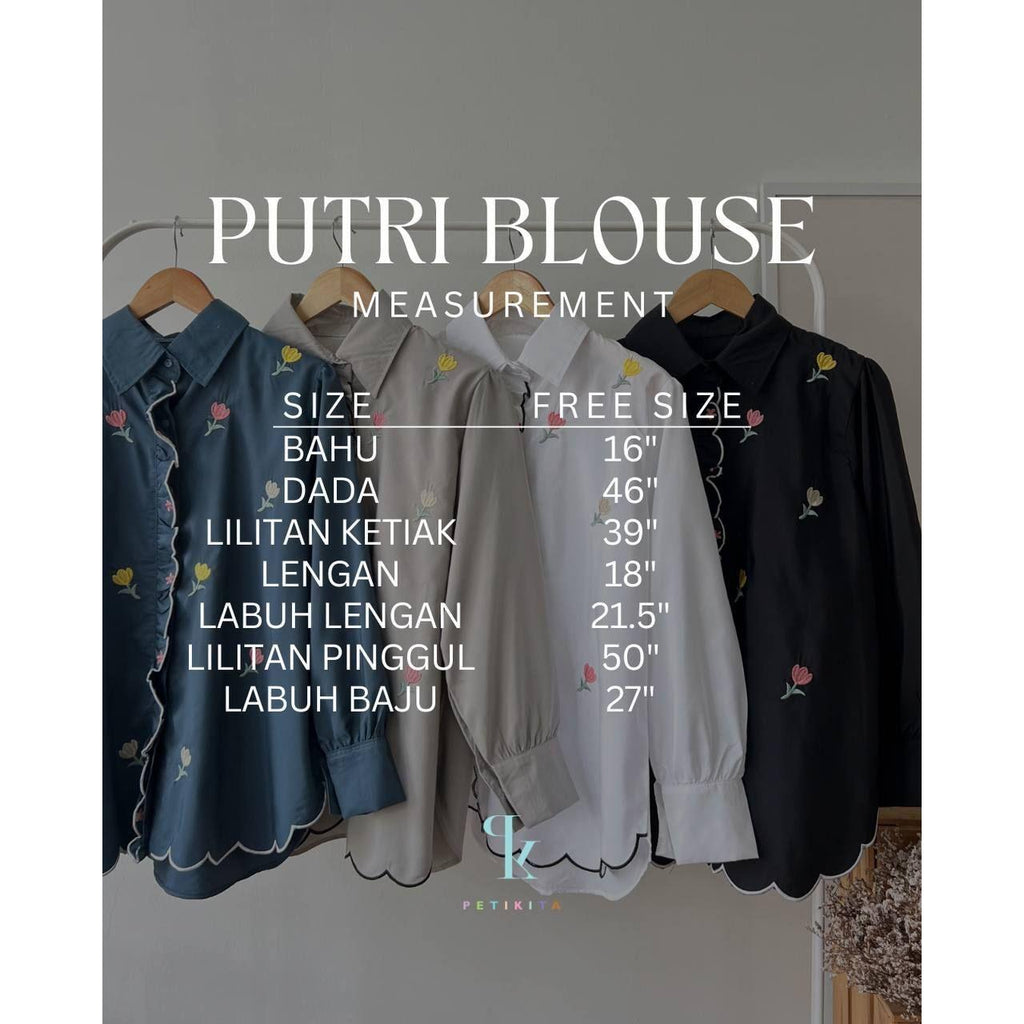 PUTRI BLOUSE BY PETIKITA CASUAL