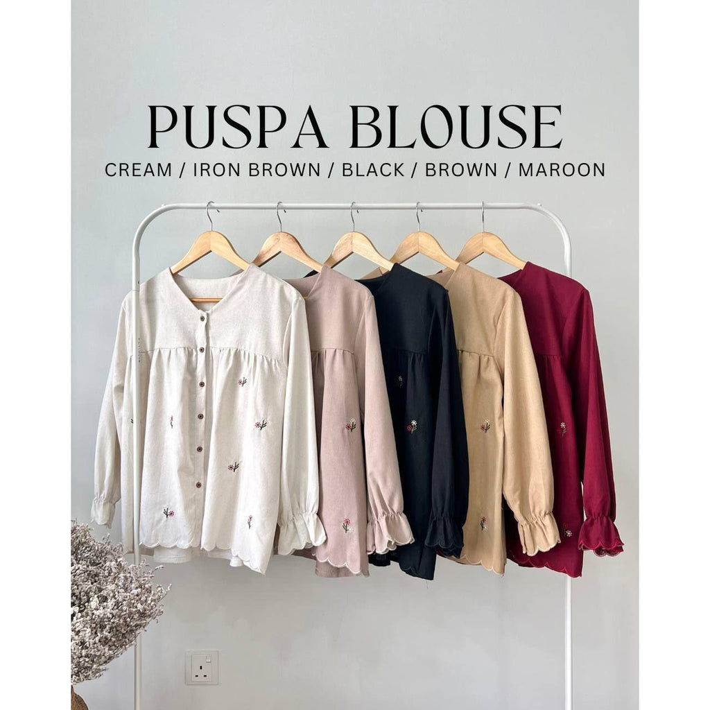 PUSPA BLOUSE BY PETIKITA CASUAL